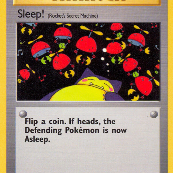 Sleep! Pokemon Kaart