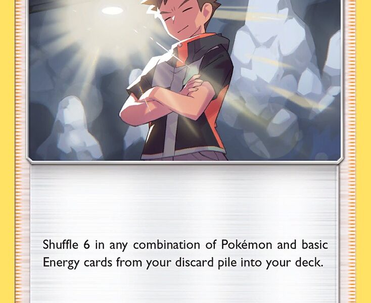 Brock’s Grit Pokemon Kaart