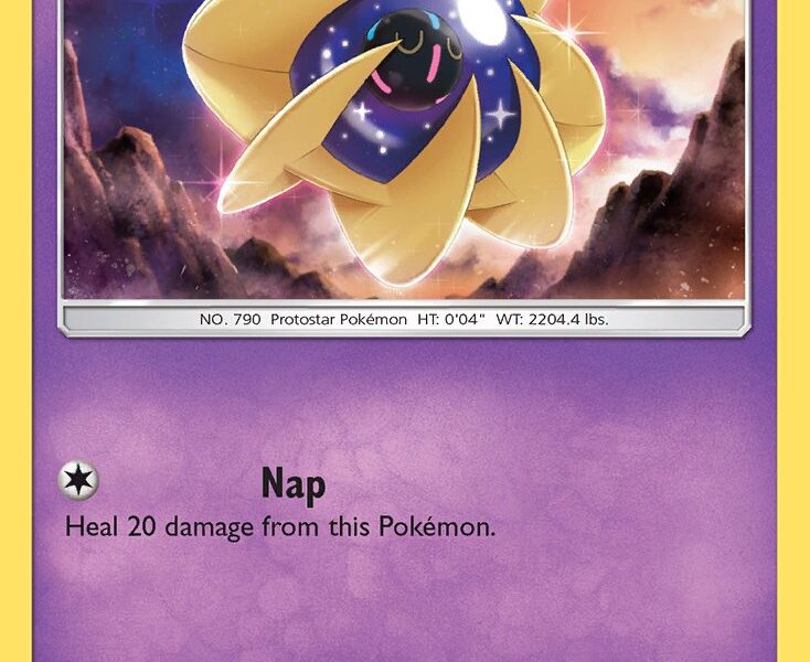 Cosmoem Pokemon Kaart