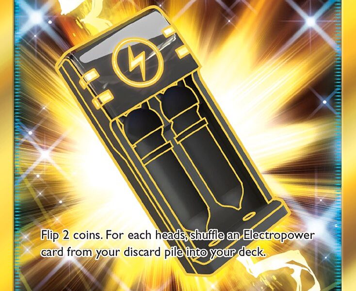 Electrocharger Pokemon Kaart