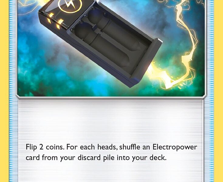 Electrocharger Pokemon Kaart