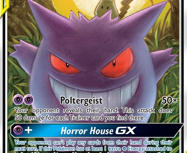 Gengar & Mimikyu-GX Pokemon Kaart