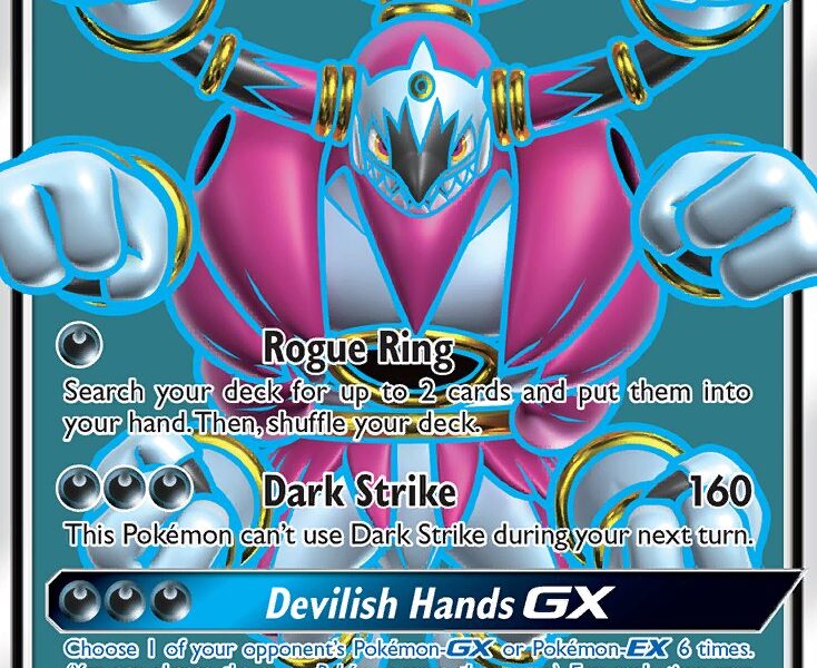 Hoopa-GX Pokemon Kaart