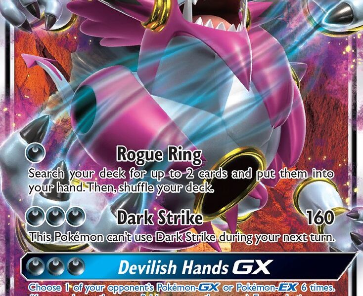 Hoopa-GX Pokemon Kaart
