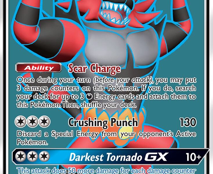 Incineroar-GX Pokemon Kaart
