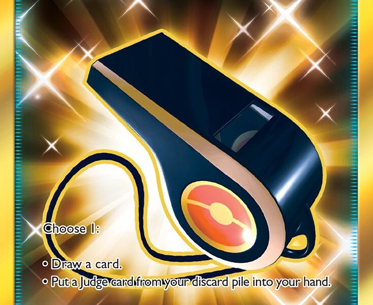 Judge Whistle Pokemon Kaart
