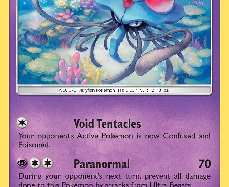 Tentacruel Pokemon Kaart