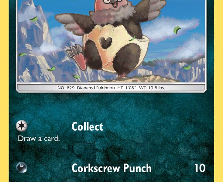 Vullaby Pokemon Kaart