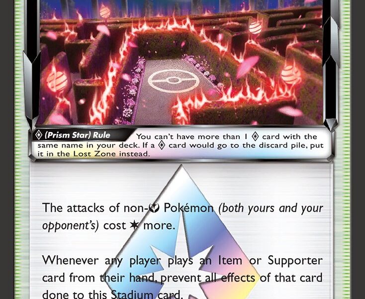 Wondrous Labyrinth p Pokemon Kaart