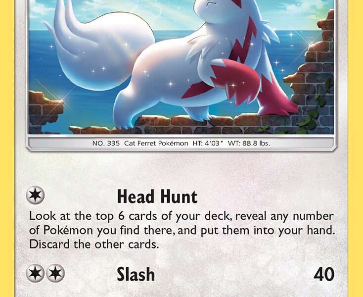 Zangoose Pokemon Kaart