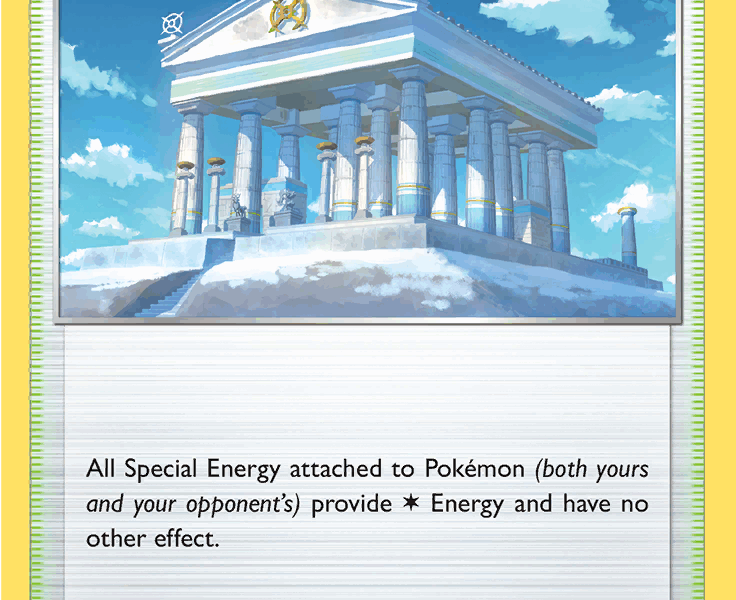 Temple of Sinnoh Pokemon Kaart