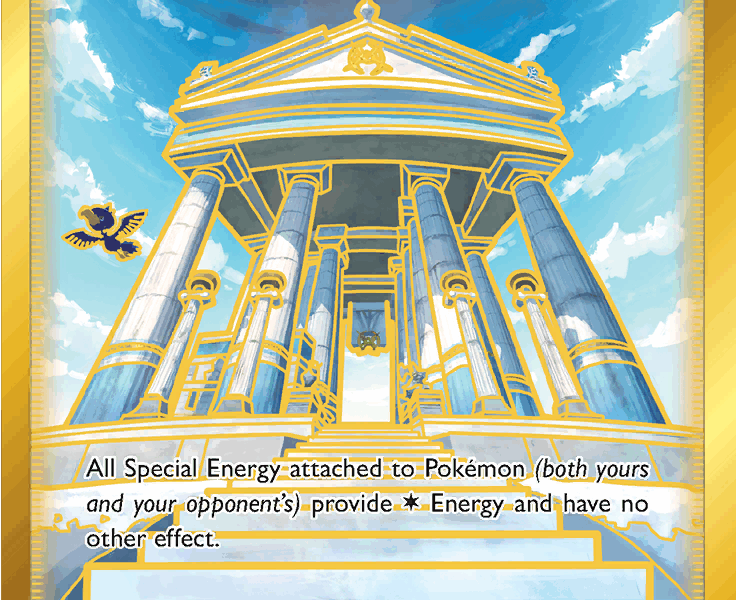 Temple of Sinnoh Pokemon Kaart