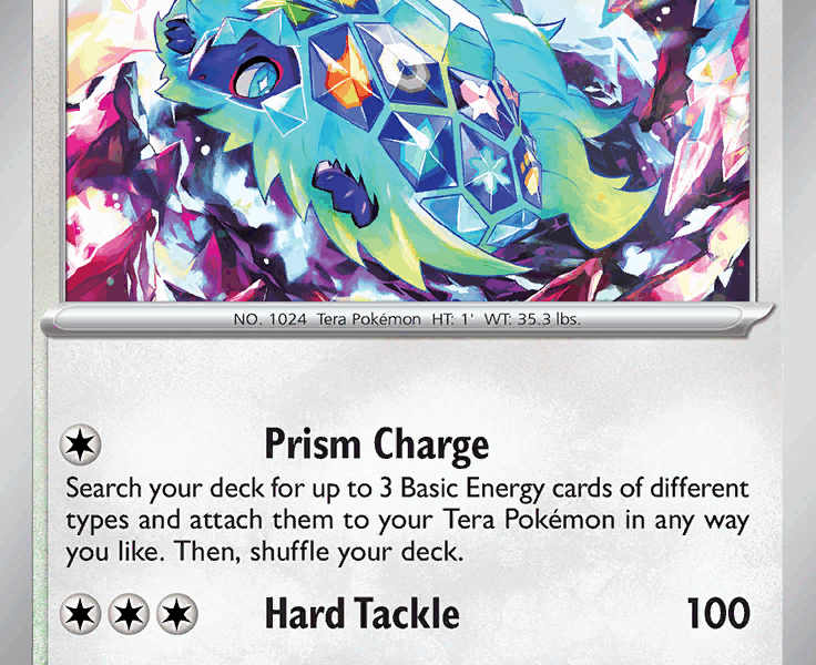 Terapagos Pokemon Kaart