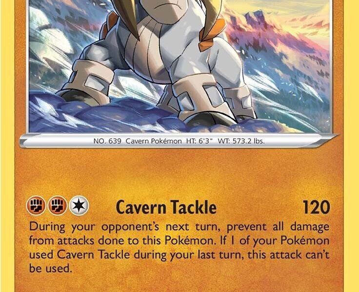 Terrakion Pokemon Kaart