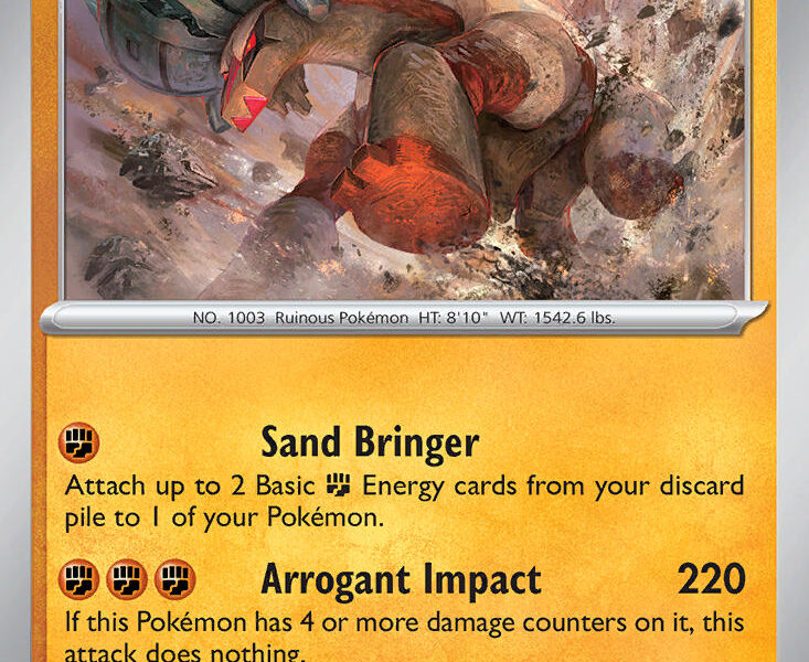 Ting-Lu Pokemon Kaart