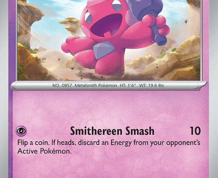 Tinkatink Pokemon Kaart