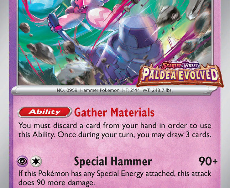 Tinkaton Pokemon Kaart