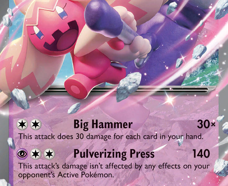 Tinkaton ex Pokemon Kaart