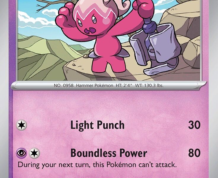 Tinkatuff Pokemon Kaart