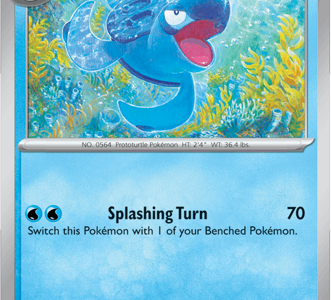 Tirtouga Pokemon Kaart