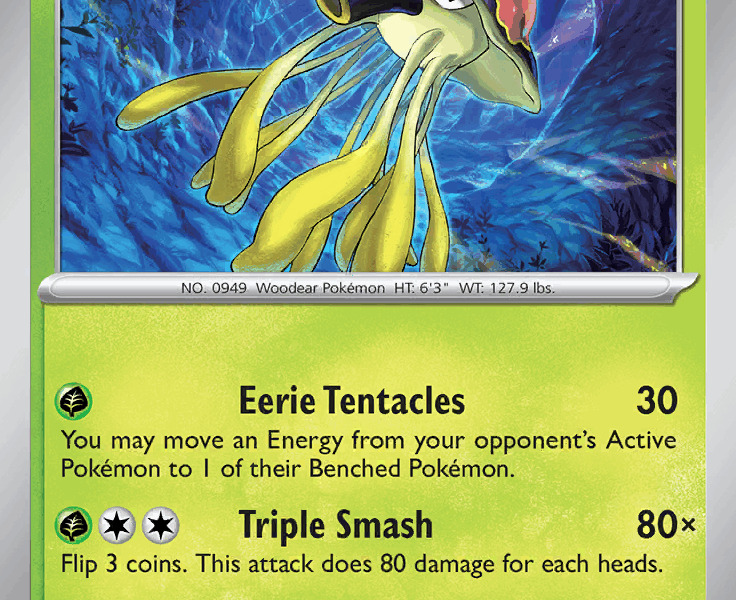 Toedscruel Pokemon Kaart