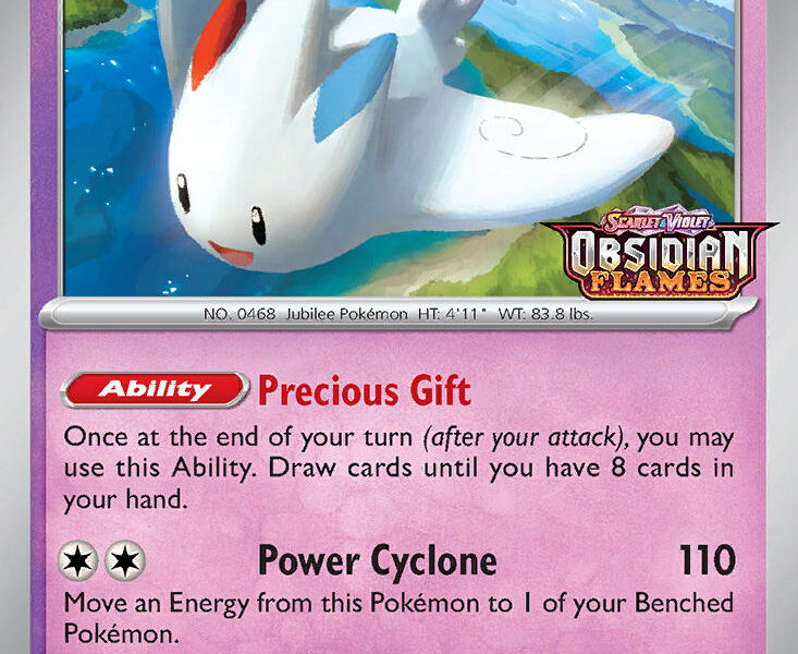 Togekiss Pokemon Kaart