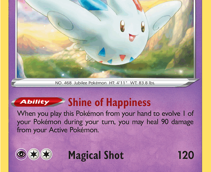 Togekiss Pokemon Kaart