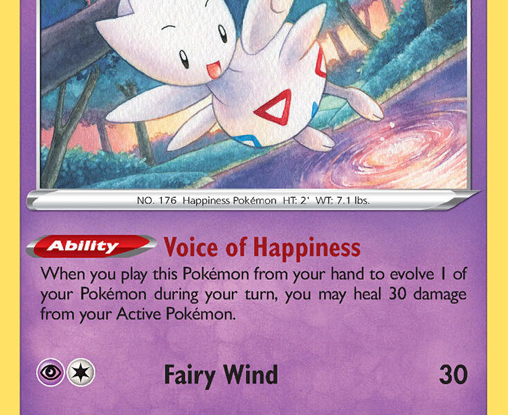 Togetic Pokemon Kaart