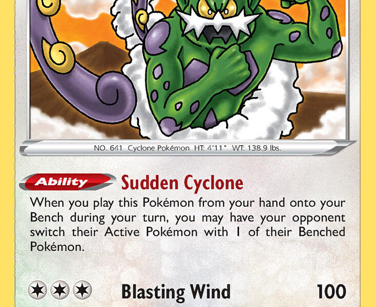 Tornadus Pokemon Kaart