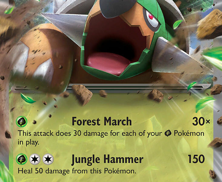 Torterra ex Pokemon Kaart