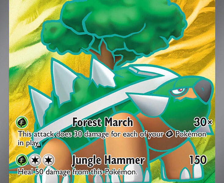 Torterra ex Pokemon Kaart