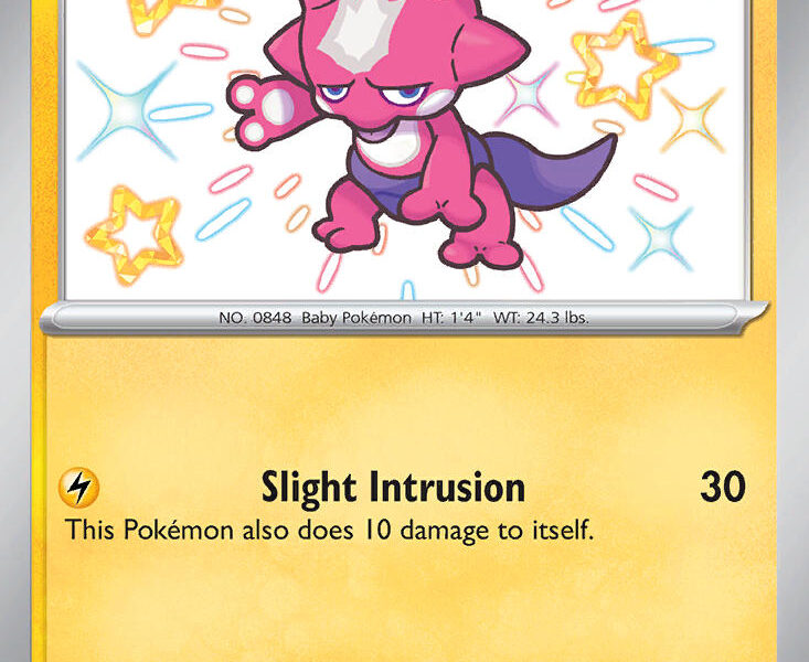 Toxel Pokemon Kaart