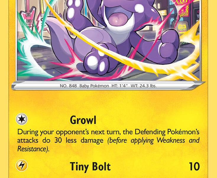 Toxel Pokemon Kaart
