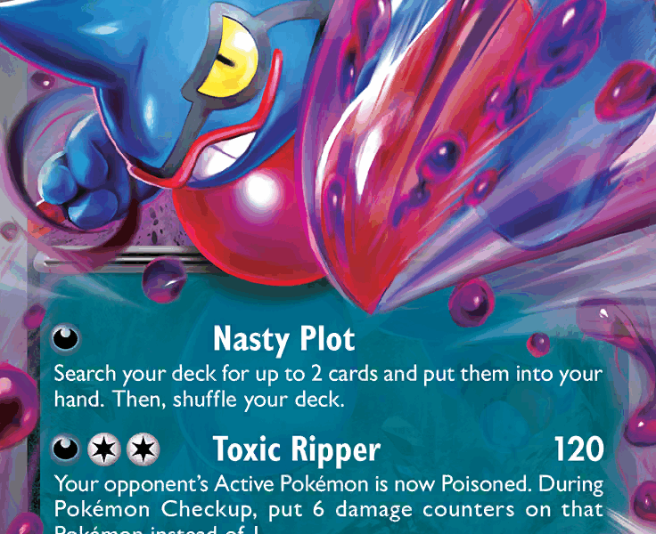 Toxicroak ex Pokemon Kaart