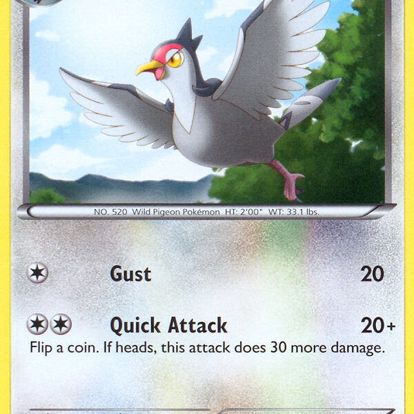 Tranquill Pokemon Kaart
