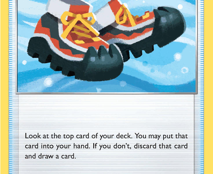 Trekking Shoes Pokemon Kaart