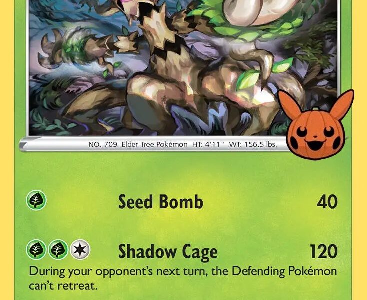 Trevenant Pokemon Kaart