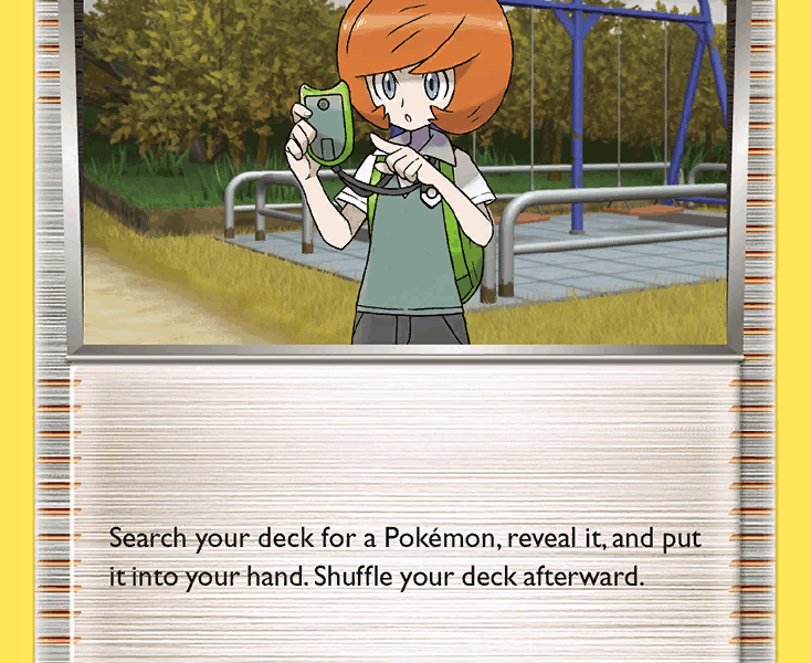 Trevor Pokemon Kaart