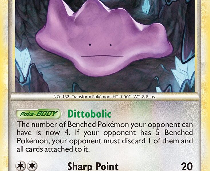 Ditto Pokemon Kaart