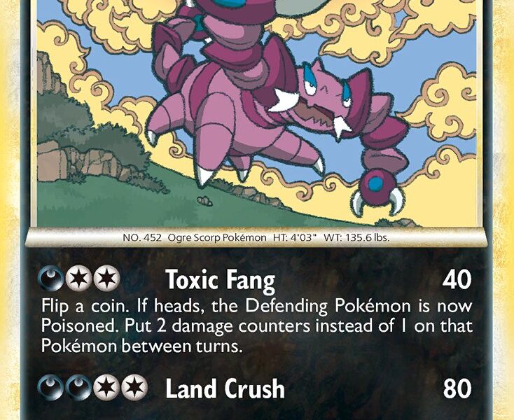 Drapion Pokemon Kaart