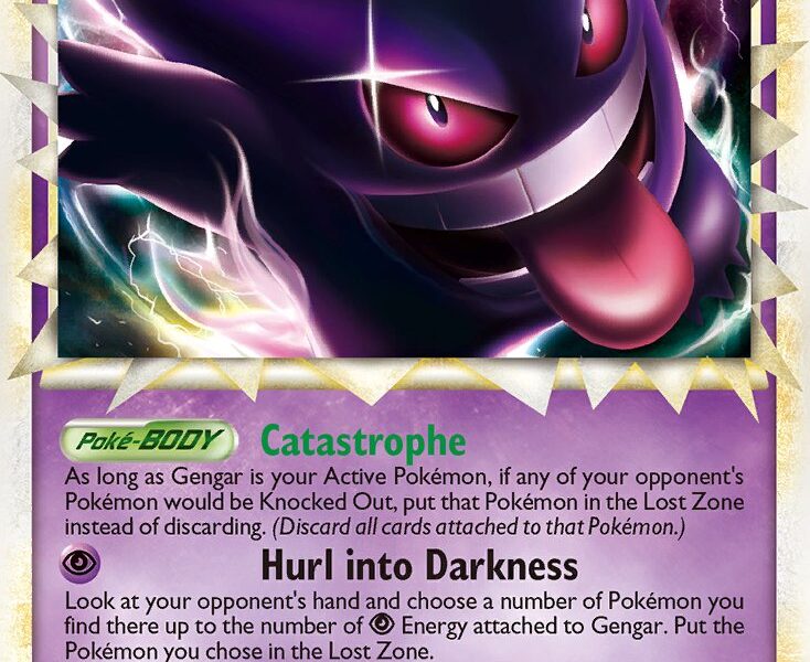Gengar Pokemon Kaart