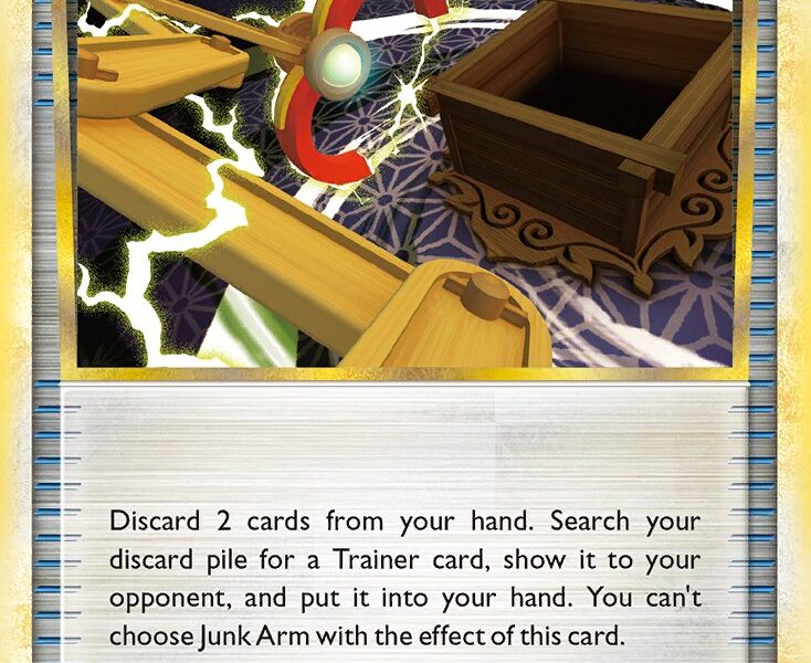 Junk Arm Pokemon Kaart