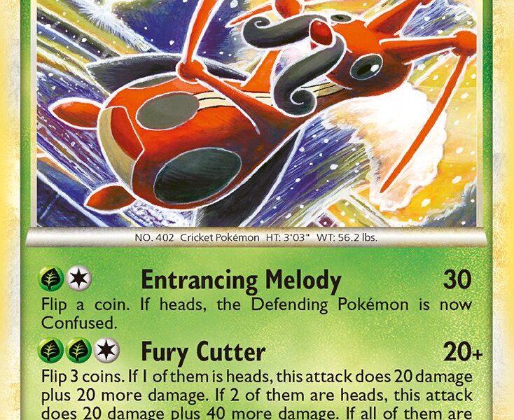 Kricketune Pokemon Kaart