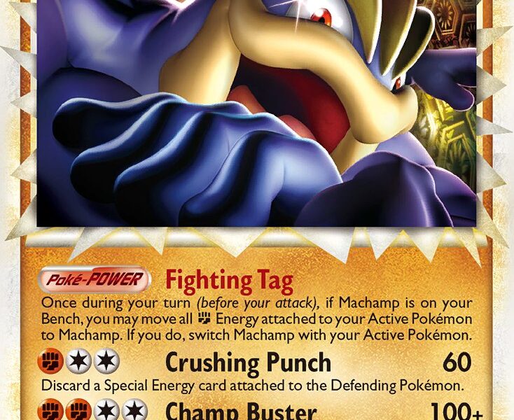 Machamp Pokemon Kaart