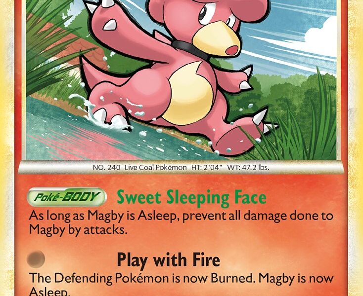 Magby Pokemon Kaart
