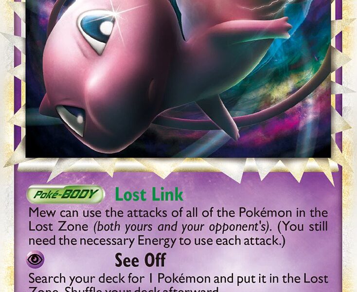 Mew Pokemon Kaart