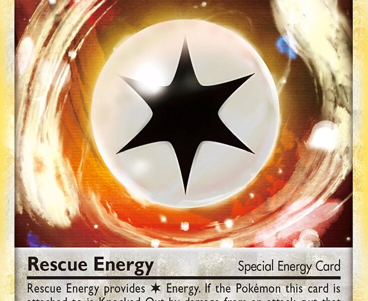 Rescue Energy Pokemon Kaart