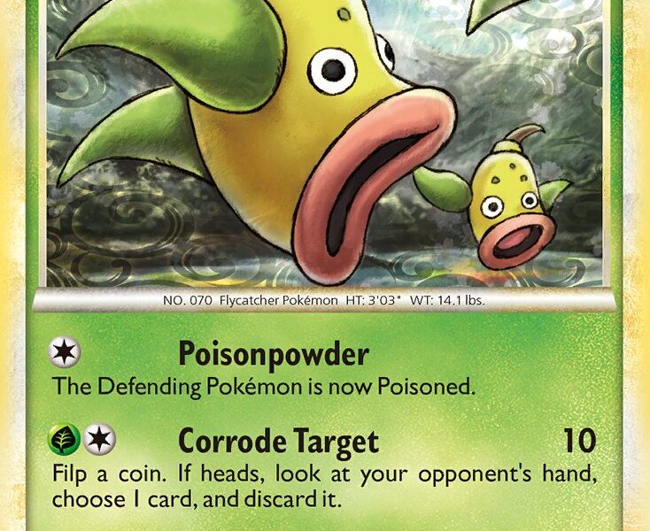 Weepinbell Pokemon Kaart