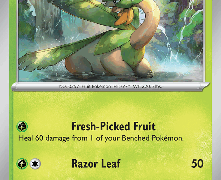 Tropius Pokemon Kaart