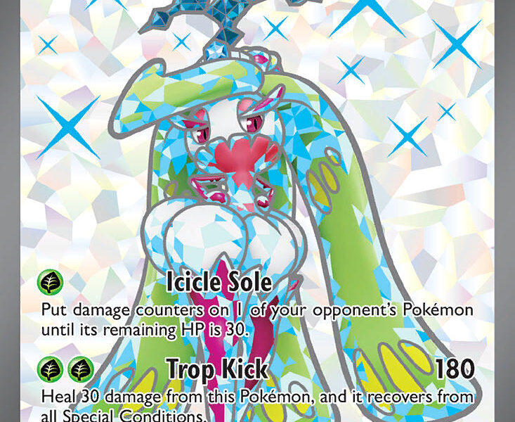 Tsareena ex Pokemon Kaart